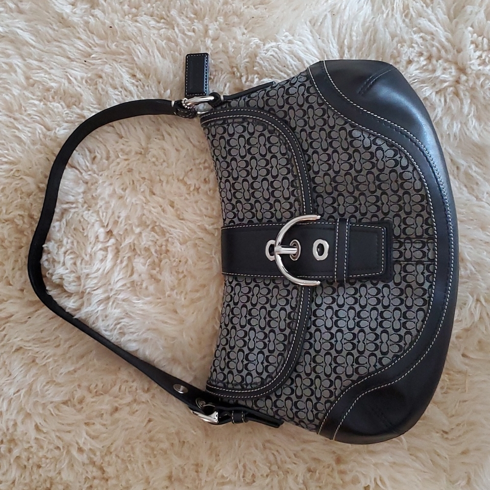 Black Coach Shoulder Bag